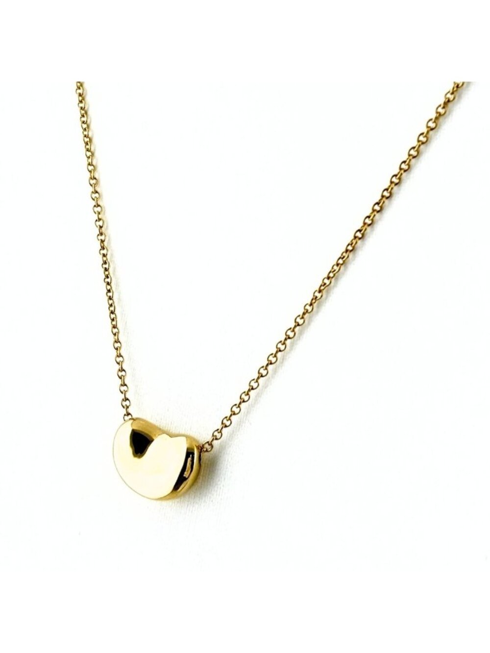Tiffany & Co Bean Yellow Gold Elsa Peretti Necklace